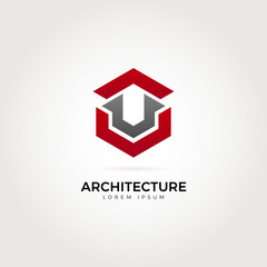 Abstract Architecture Logo Design