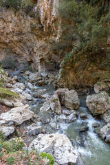 Fototapeta na wymiar Agios Antonios gorge, Crete Greece