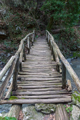 Obraz premium Agios Antonios gorge, Crete Greece