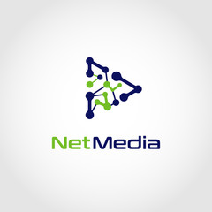 Net Media Logo Symbol