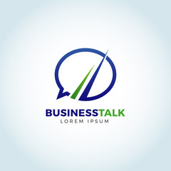 Bubble Talk Business Consultant Logo