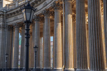 Kazan Cathedral in the city of St. Petersburg.