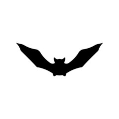 Bat Silhouette. Vector Illustration.