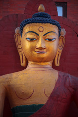  golden Buddha statue