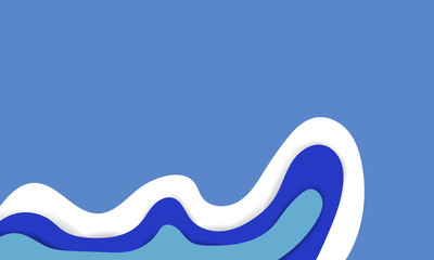 Vertical banners set with 3D abstract background and paper cut shapes. Vector design layout for business presentations, flyers, posters and invitations. Colorful carving art