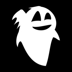 Ghost. Vector Illustration.