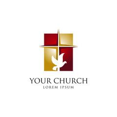 Holy Church Logo Sign Symbol Icon