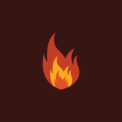 Fire Flame Vector Illustration