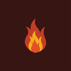 Fire Flame Vector Illustration