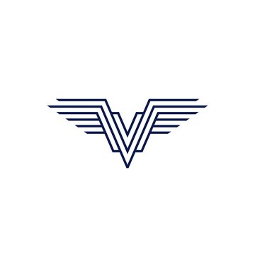 Exclusive Logo 397015, Winged V Logo