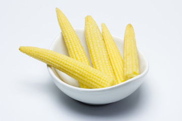 Mazorcas de maíz baby