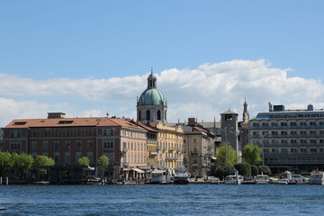 Comer See - Panorama - Kirche - Dom