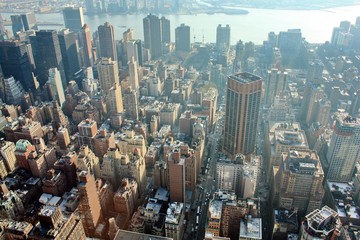New York von Oben - Skyline Manhattan