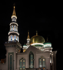 Cathedral mosque in Moscow, Russia