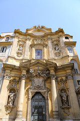 Santa Maria Maddalena Church in Rome, Italy