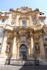 Santa Maria Maddalena Church in Rome, Italy