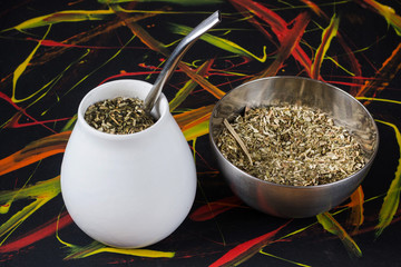 yerba mate drink