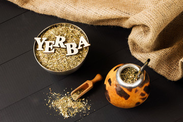 yerba mate drink