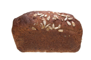 bread isolated on white background