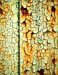 abstract surface of old cracked paint