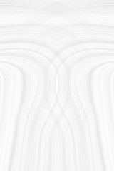 Graphic 3d symmetrical pattern for wallpaper and packaging for various purposes. The background is gray and white with a gradient texture of stripes, lines, waves and geometric shapes.