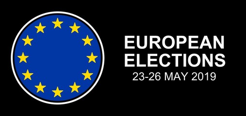European Parliament Elections 23-26 May 2019 - Illustration Pattern