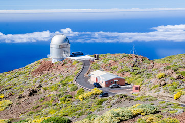 astromical observatory Roque de los muchachos la palma