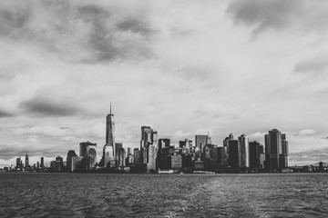 downtown Manhattan skyline