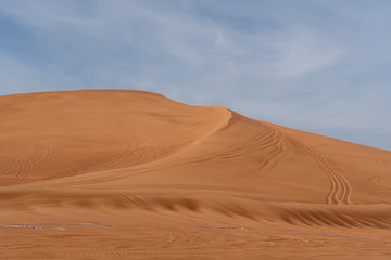 Sharjah desert area, one of the most visited places for Off-roading by off roaders, Big Red to Pink Rock