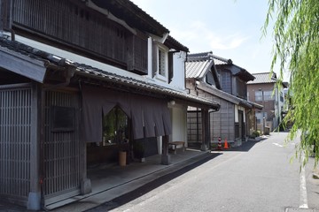 Koedo Sawara, which is Japanese old town area in Chiba Prefecture, Japan