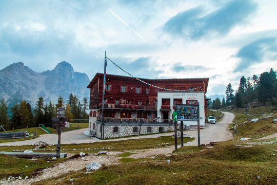 The beautiful Fanes plan in the Fanes-Sennes-Braies natural park