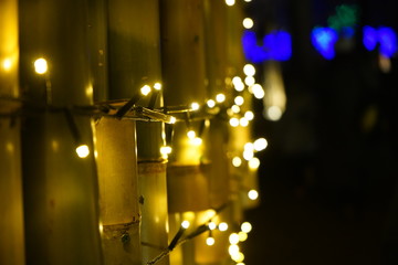 イルミネーション　飾り　電飾　竹