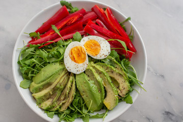 home made Buddha bowl