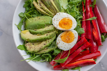 home made Buddha bowl
