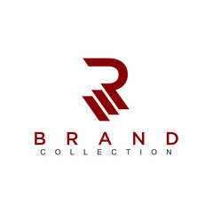 Unique modern creative minimal fashion brands N initial based letter icon logo. - Vector