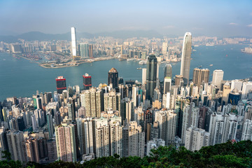 Hong Kong,  China, Metropole, Hochhäuser, 