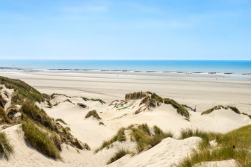 Dunes, beach and sea