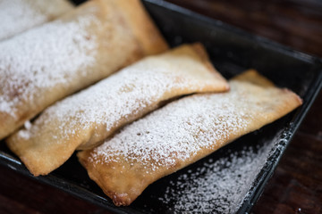 Deep fried spring rolls
