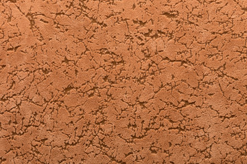 Orange textile texture, flock, fluff surface.