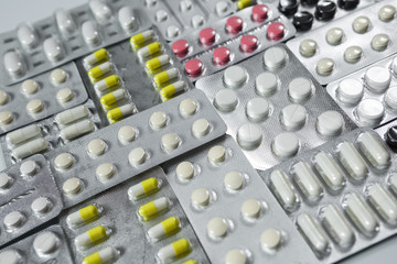 Pharmaceuticals antibiotics pills medicine