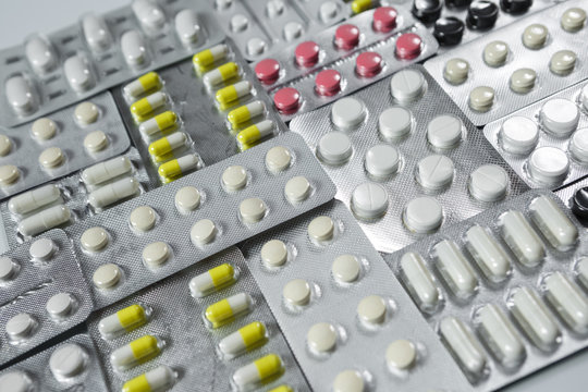 Pharmaceuticals antibiotics pills medicine
