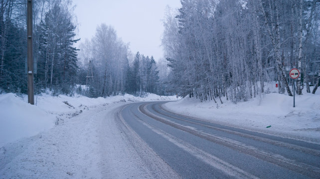 steep roads in Siberia