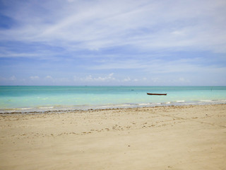 A view of Pilar Beach on Itamaraca Island (Pernambuco state, Brazil)