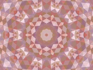 Abstract kaleidoscope background