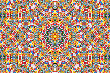 Obraz premium Abstract kaleidoscope background