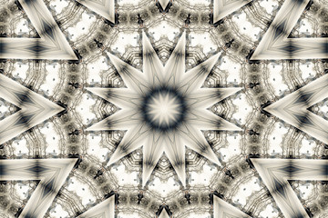 Abstract kaleidoscope background