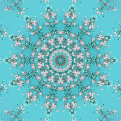 Abstract kaleidoscope background