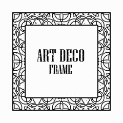 Art Deco Vintage Frame