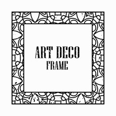 Art Deco Vintage Frame