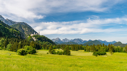 Wunderschöne Landschaft rund um den Tegelberg